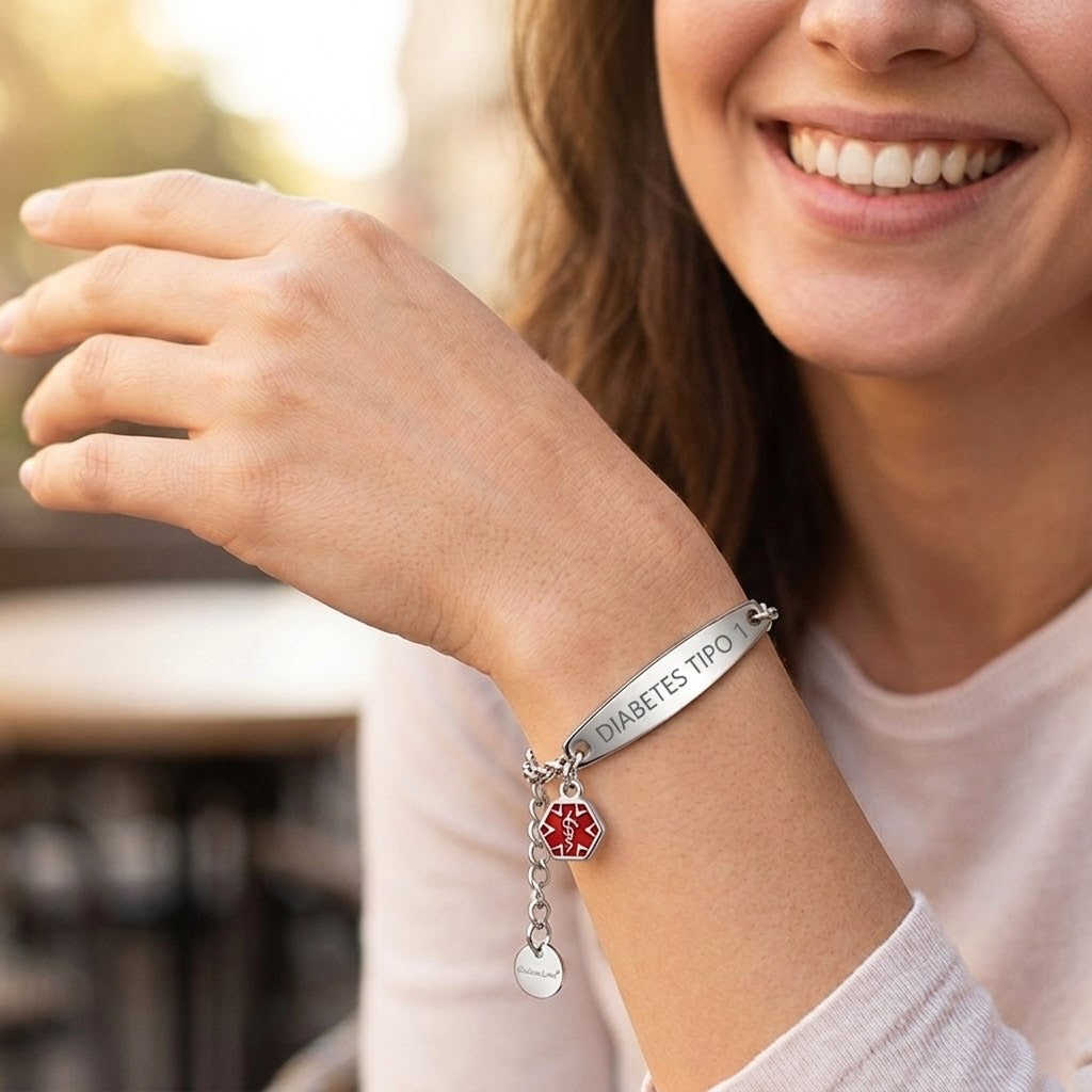 Pulseira de Alerta de Diabetes