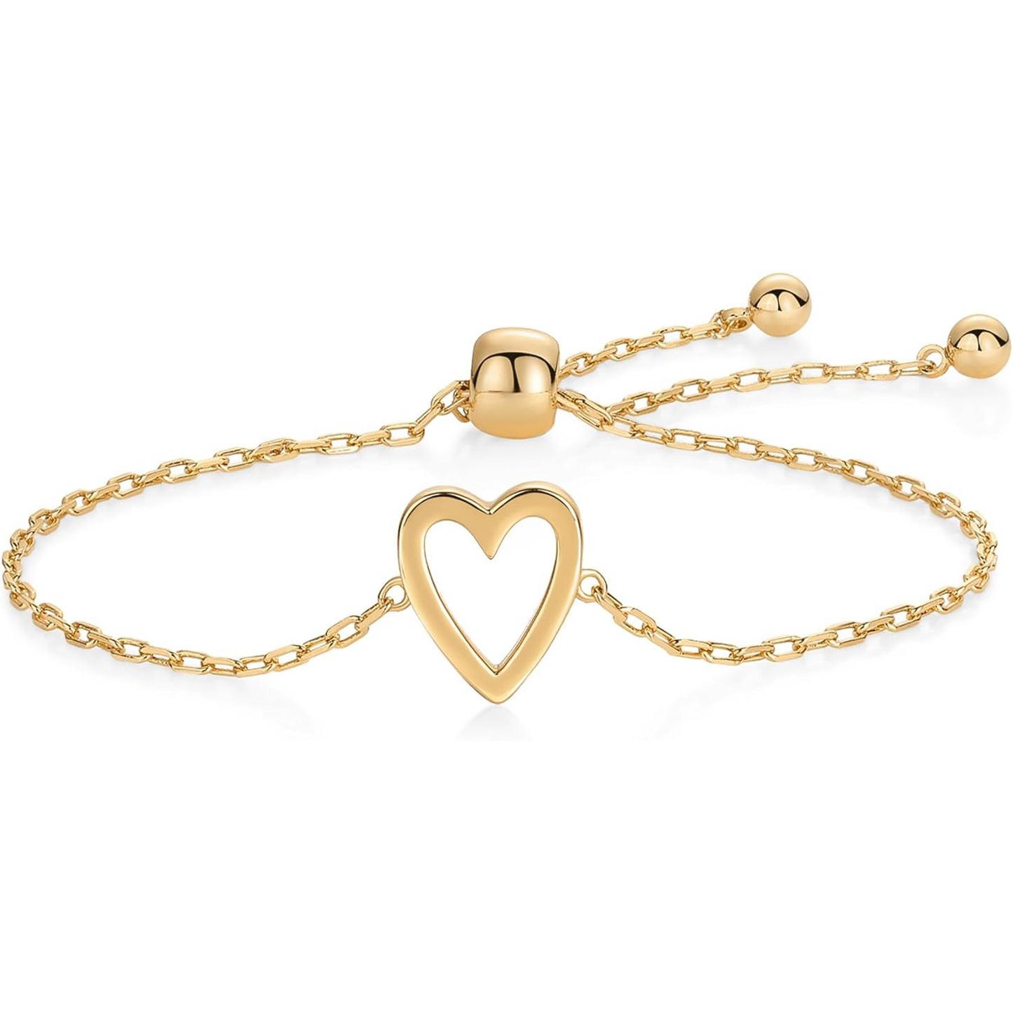 Conjunto de Pulseiras Corações Compartilhados