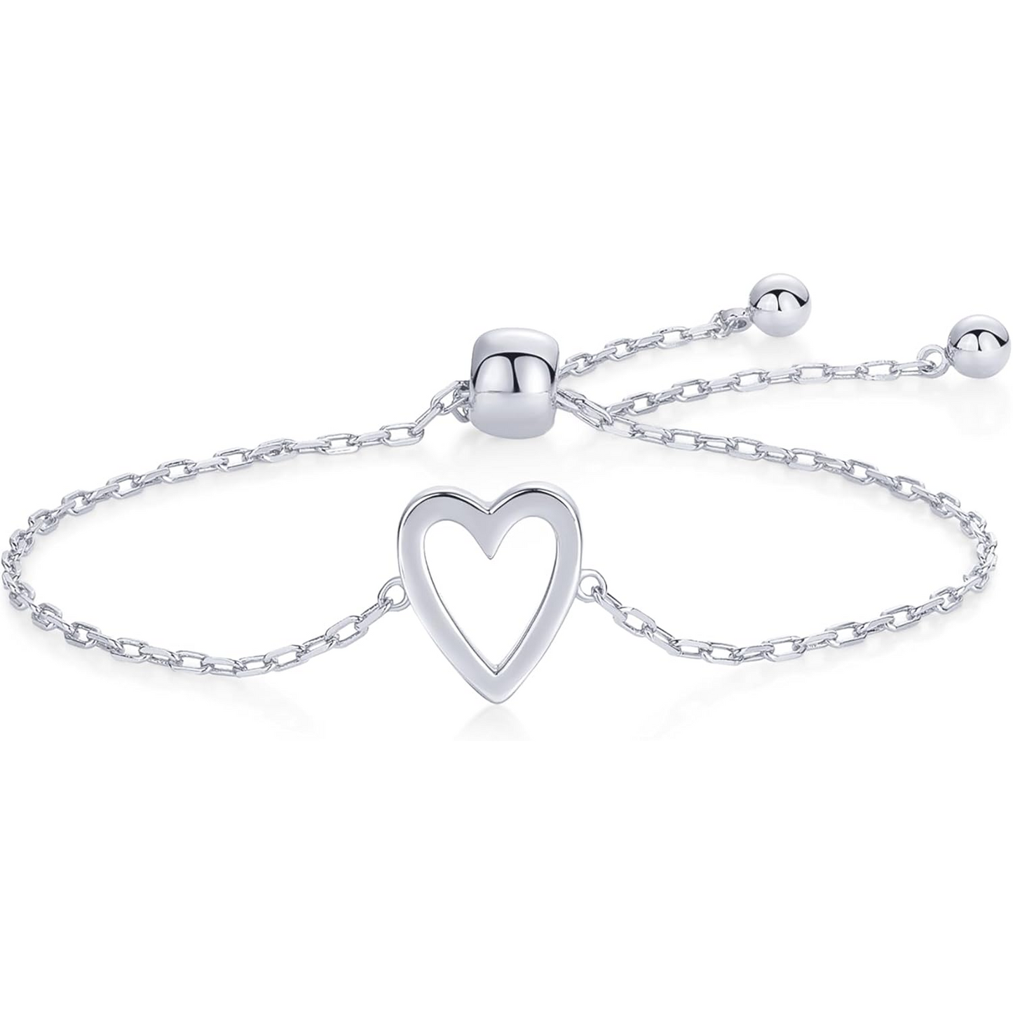 Conjunto de Pulseiras Corações Compartilhados
