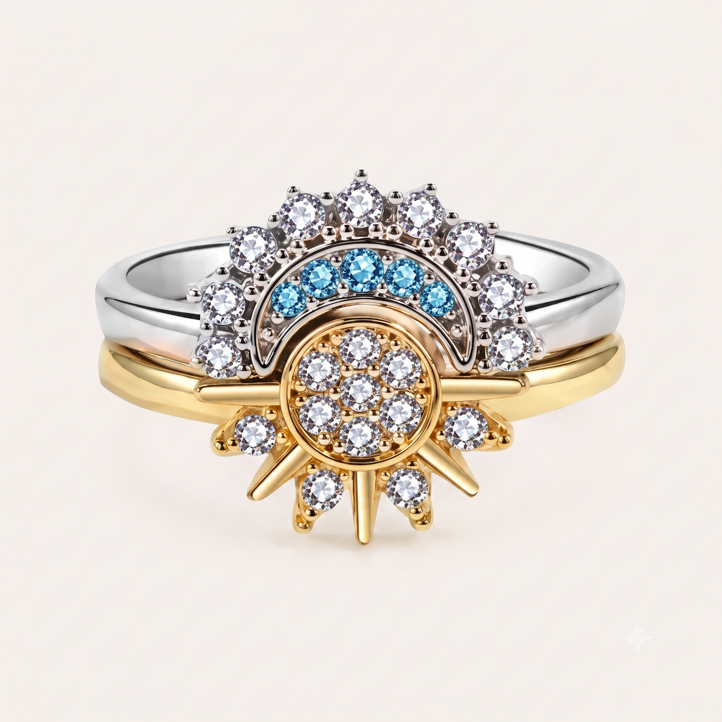 Colar Sol e Lua
