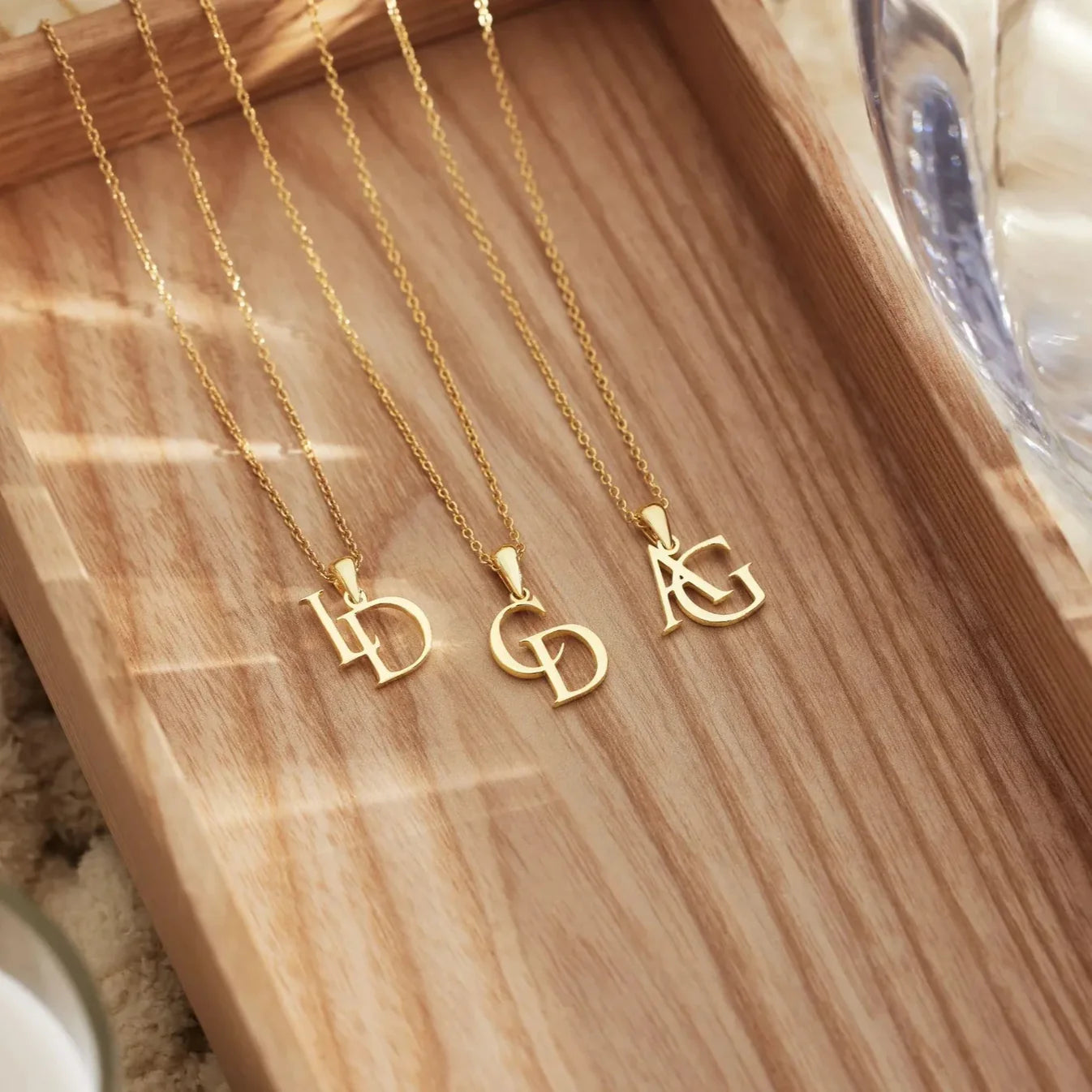 Colar de Iniciais Personalizado