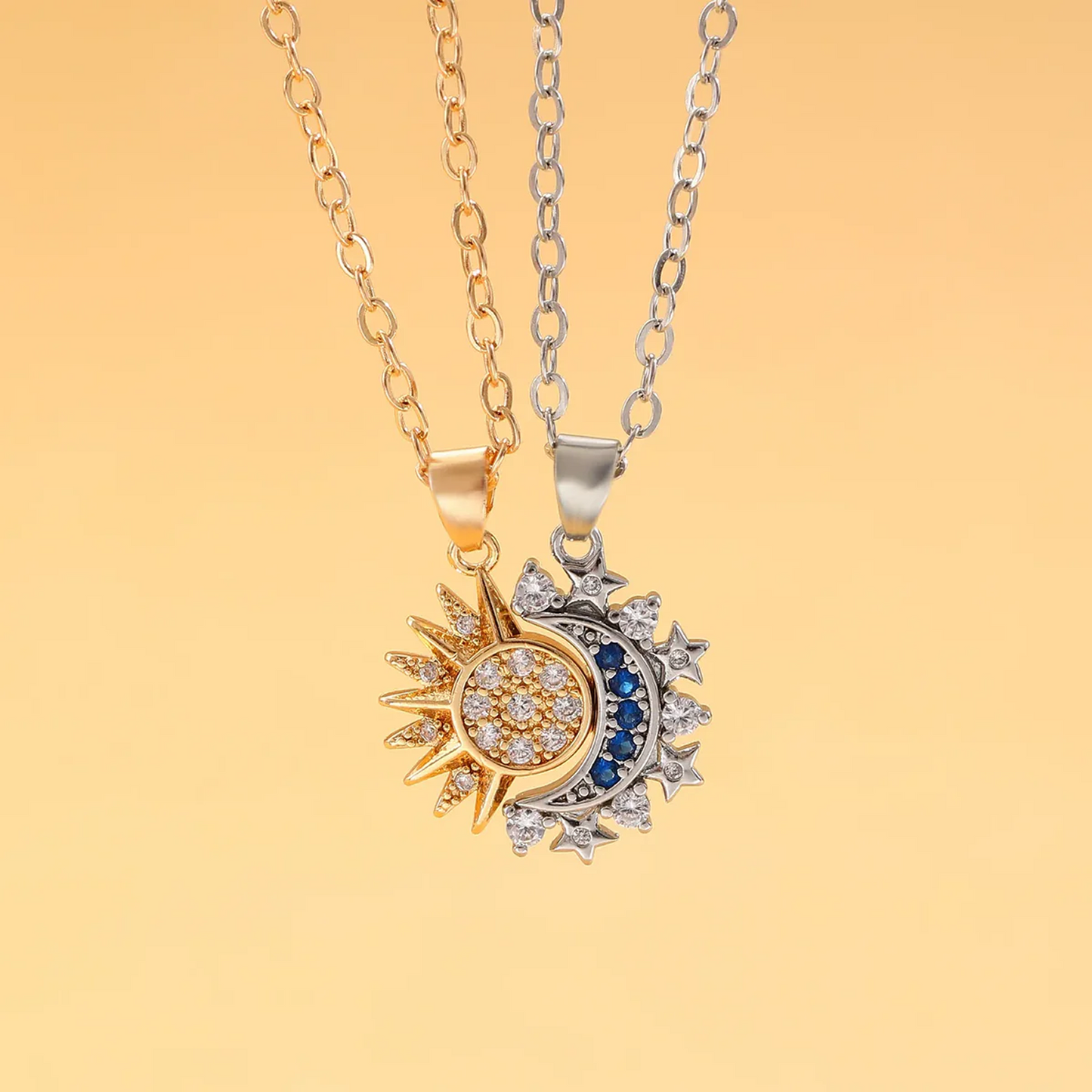 Colar Sol e Lua