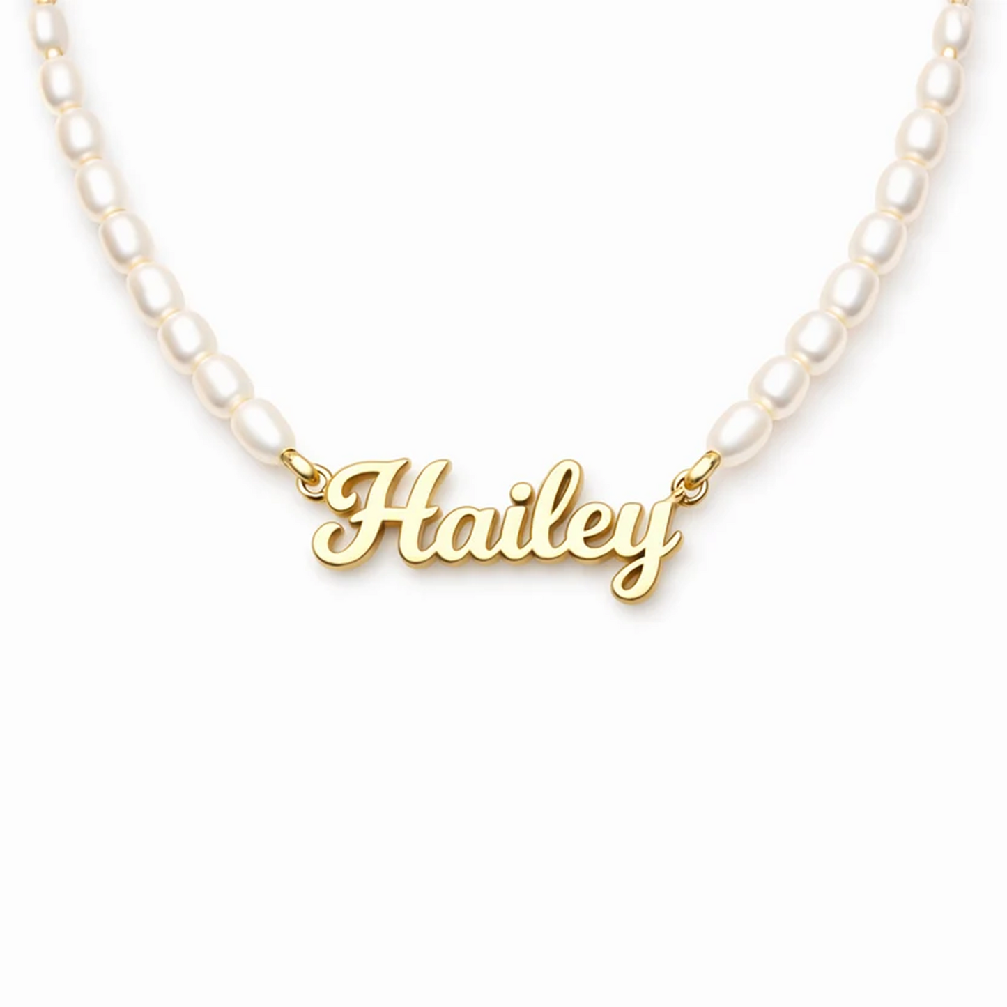 Colar de Pérolas Personalizado com Nome